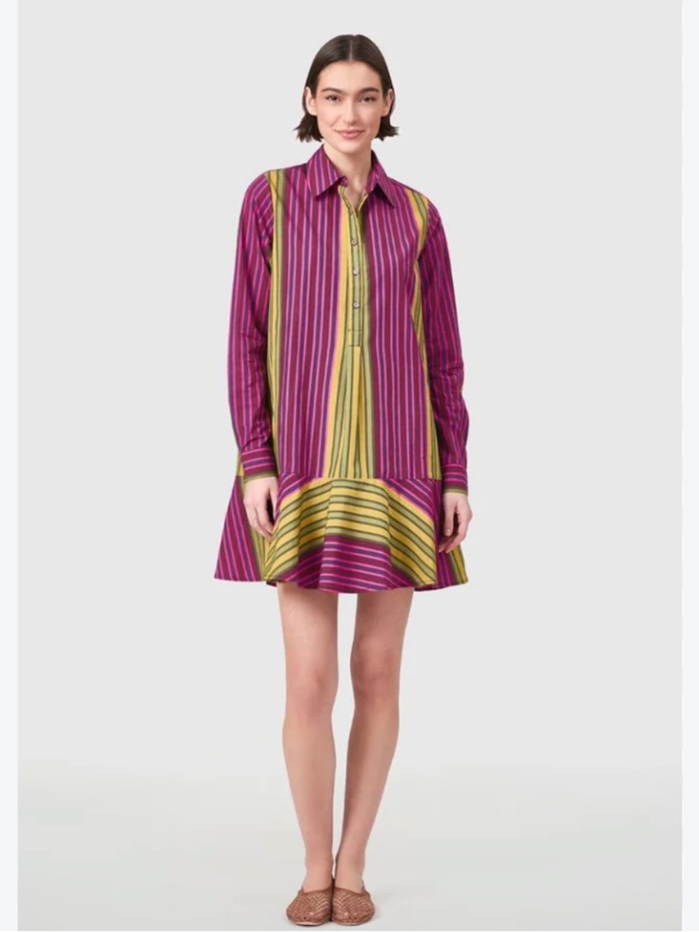LIVRO POLLY DRESS WILDBERRY STRIPES